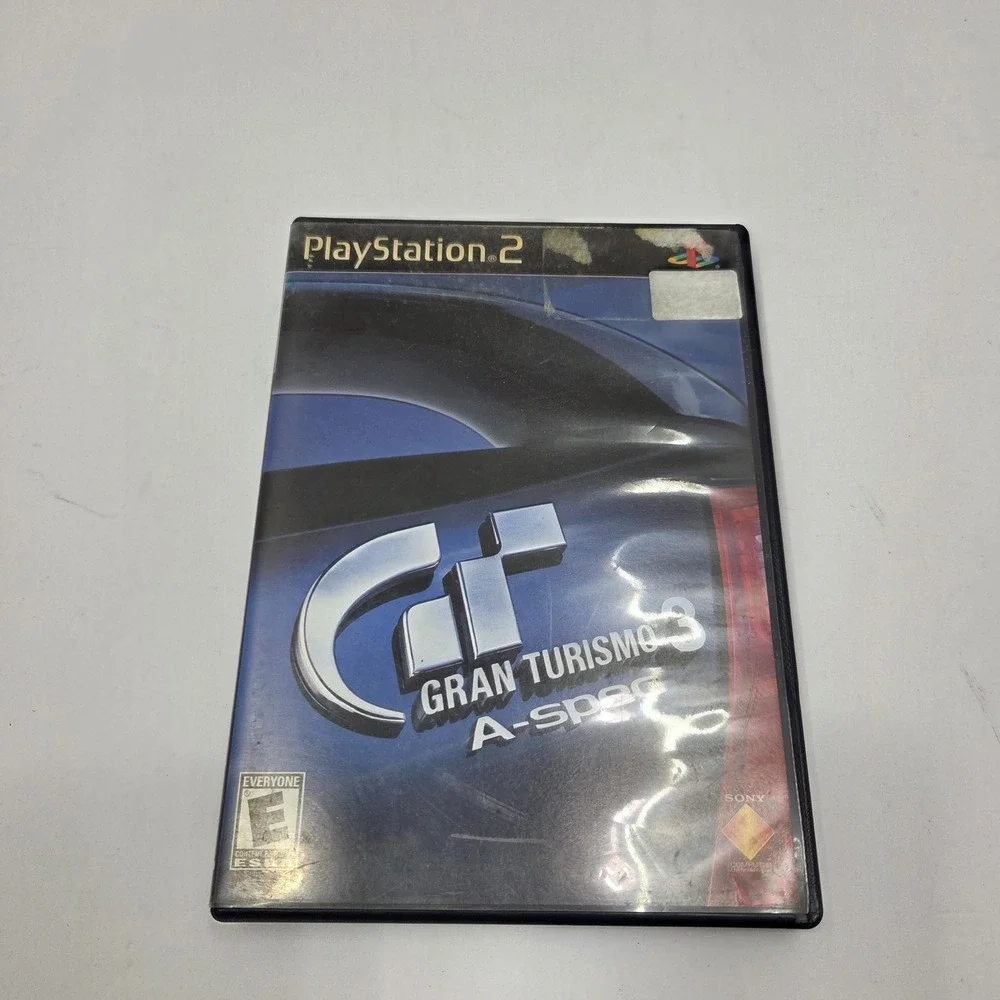 Gran Turismo 3 A-spec‎ Sony PlayStation 2 PS2 Car Racing Game Black Label CIB